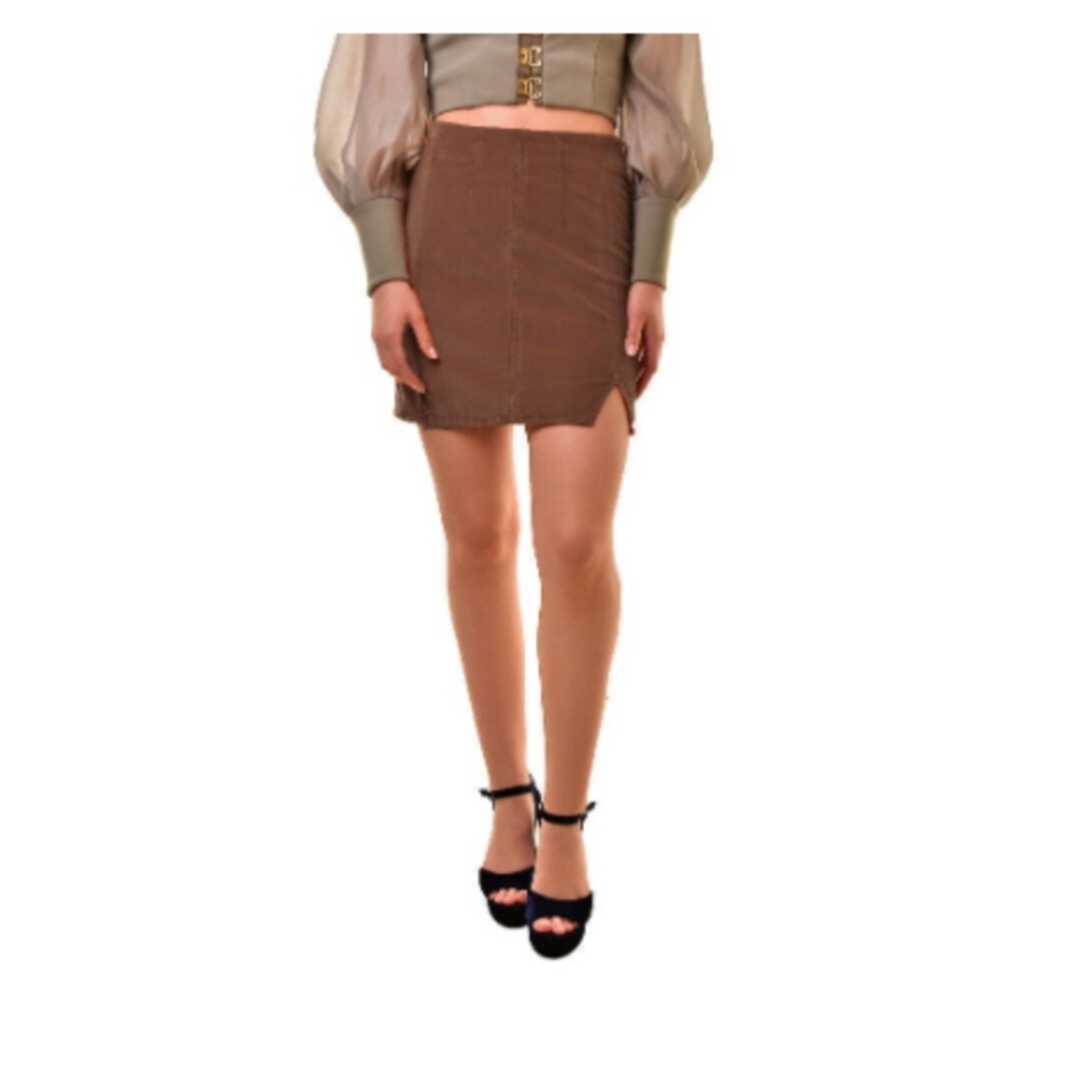 Free people corduroy skirt